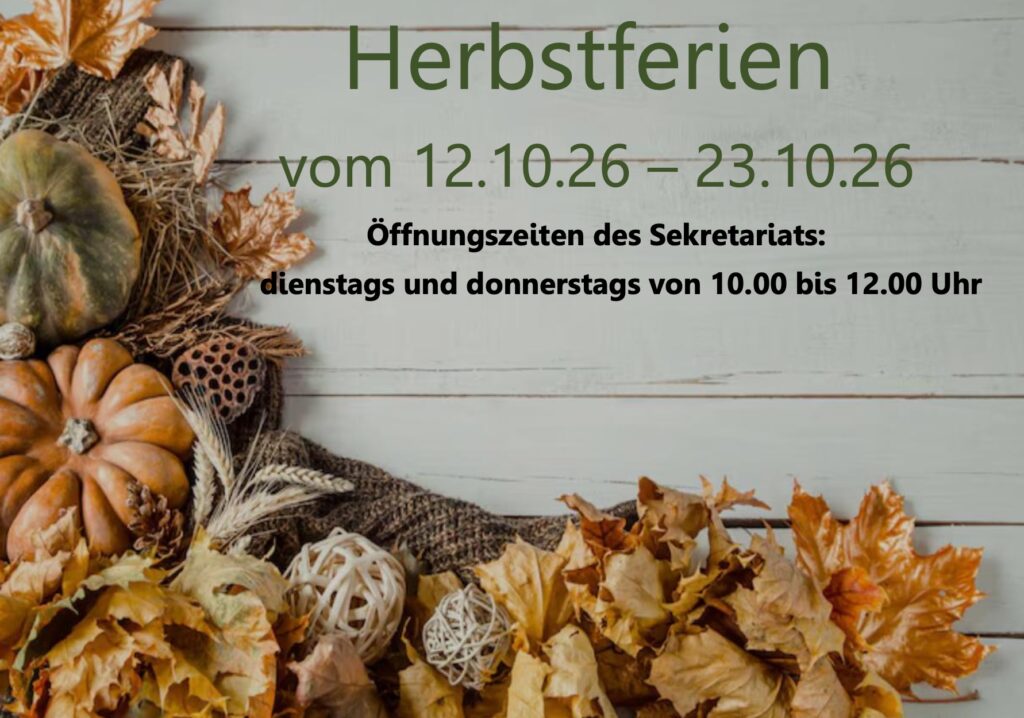 Herbstferien